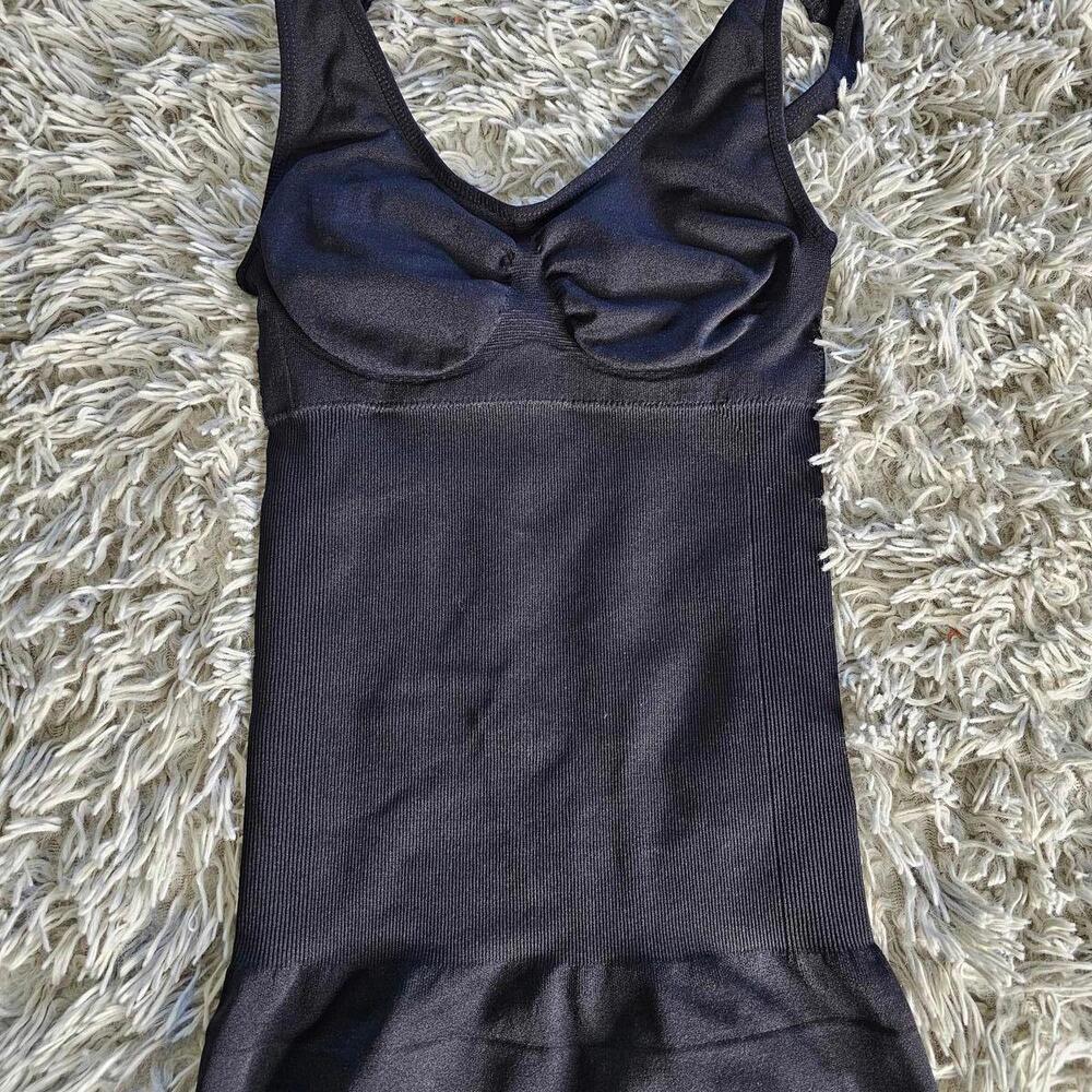 Black Sleeveless Shapewear Tank